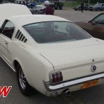 1965 Ford Mustang Fastback White - Rear