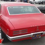 Red 1968 Pontiac Firebird Rear