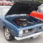 Blue 1969 Plymouth Barracuda