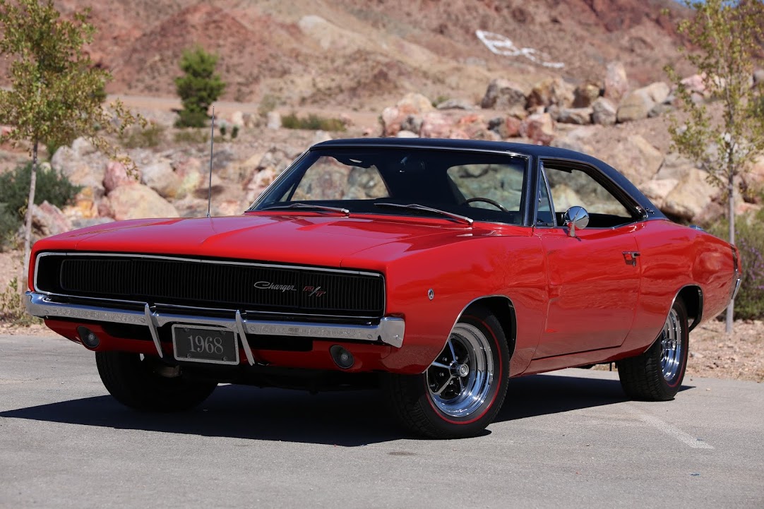 The 1968 Dodge Charger RT Red