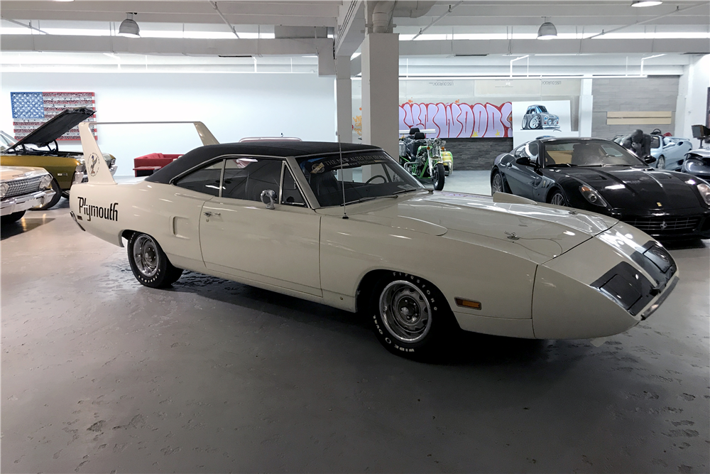 70 Plymouth Superbird White