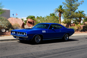 Blue 71 Hemi 'Cuda