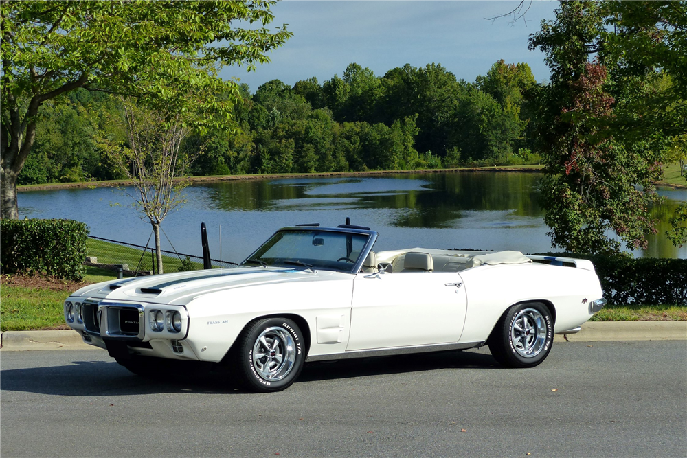 69 Firebird Convertible Trans Am Front
