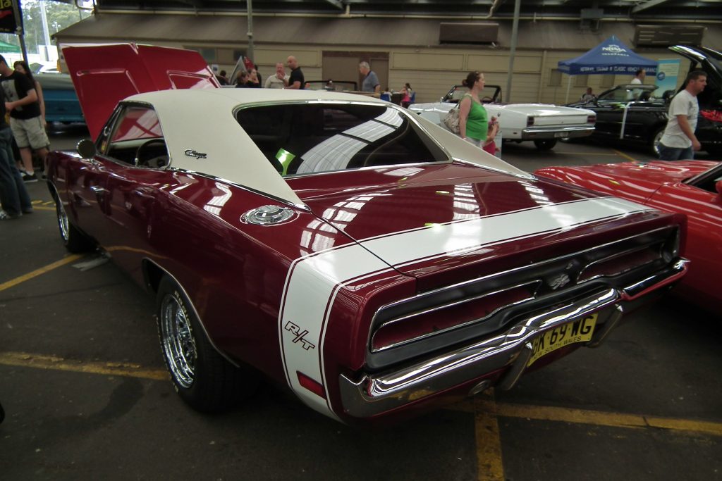The 1969 Dodge Charger RT Rear