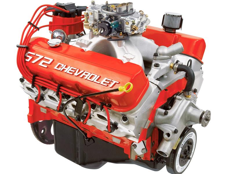 The Chevrolet Big Block V8 Engine 572 ci