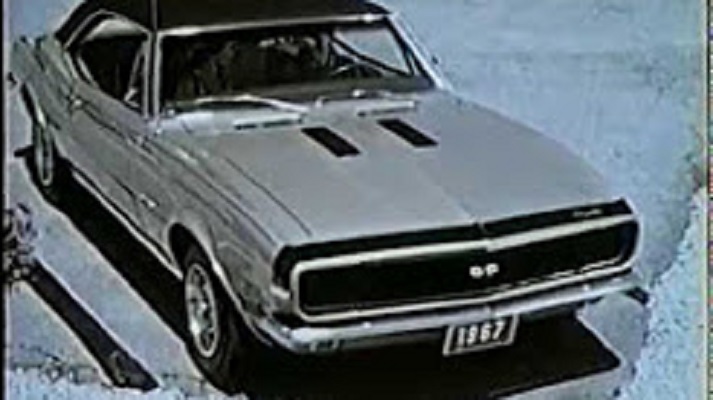 1967 Chevy Camaro At the GM Proving Grounds