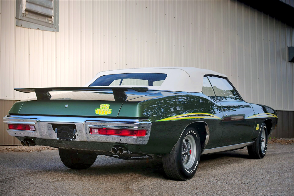 1970 Pontiac GTO Judge Ram Air IV Convertible - Rear