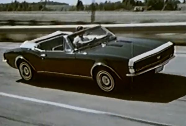 1967 Chevrolet Camaro SS Convertible at the GM Proving Grounds