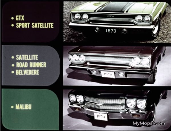 Belvedere GTX Vs Chevelle 3