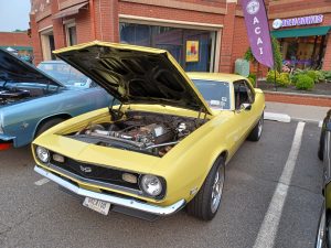 1968 Chevy Camaro SS Yellow Side