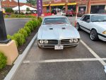 1968 Pontiac Firebird Silver Front